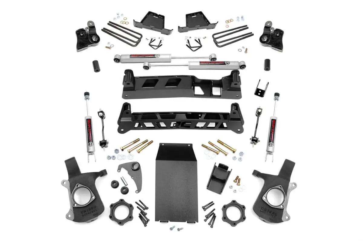 4 Inch Lift Kit - Chevy Silverado & Gmc Sierra 1500 4Wd (1999-2006 & Classic) 1
