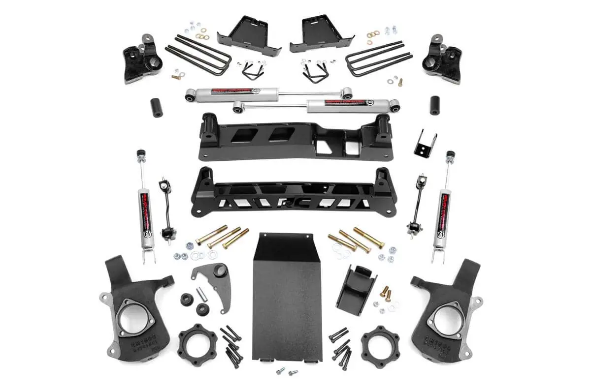 6 Inch Lift Kit - Chevy Silverado & Gmc Sierra 1500 4Wd (1999-2006 & Classic) 1