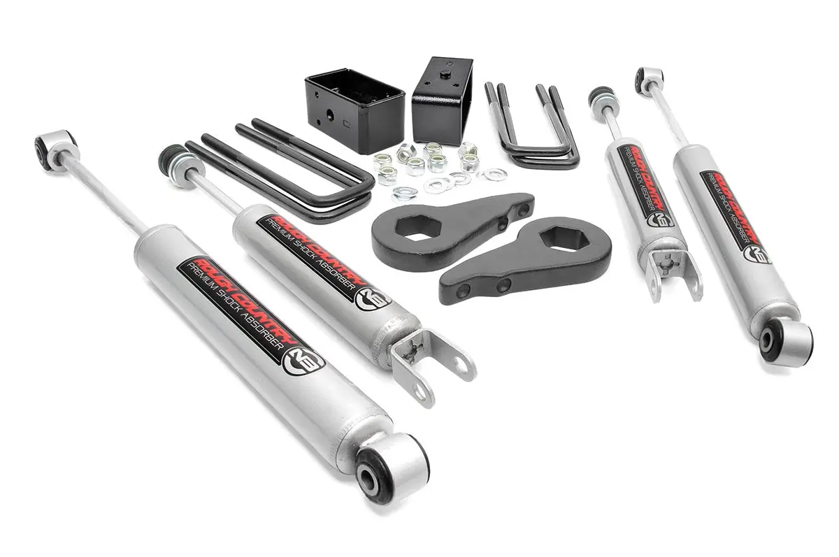 1.5-2 Inch Lift Kit - N3 Shocks - Chevy/Gmc 1500 (99-06 & Classic) 1