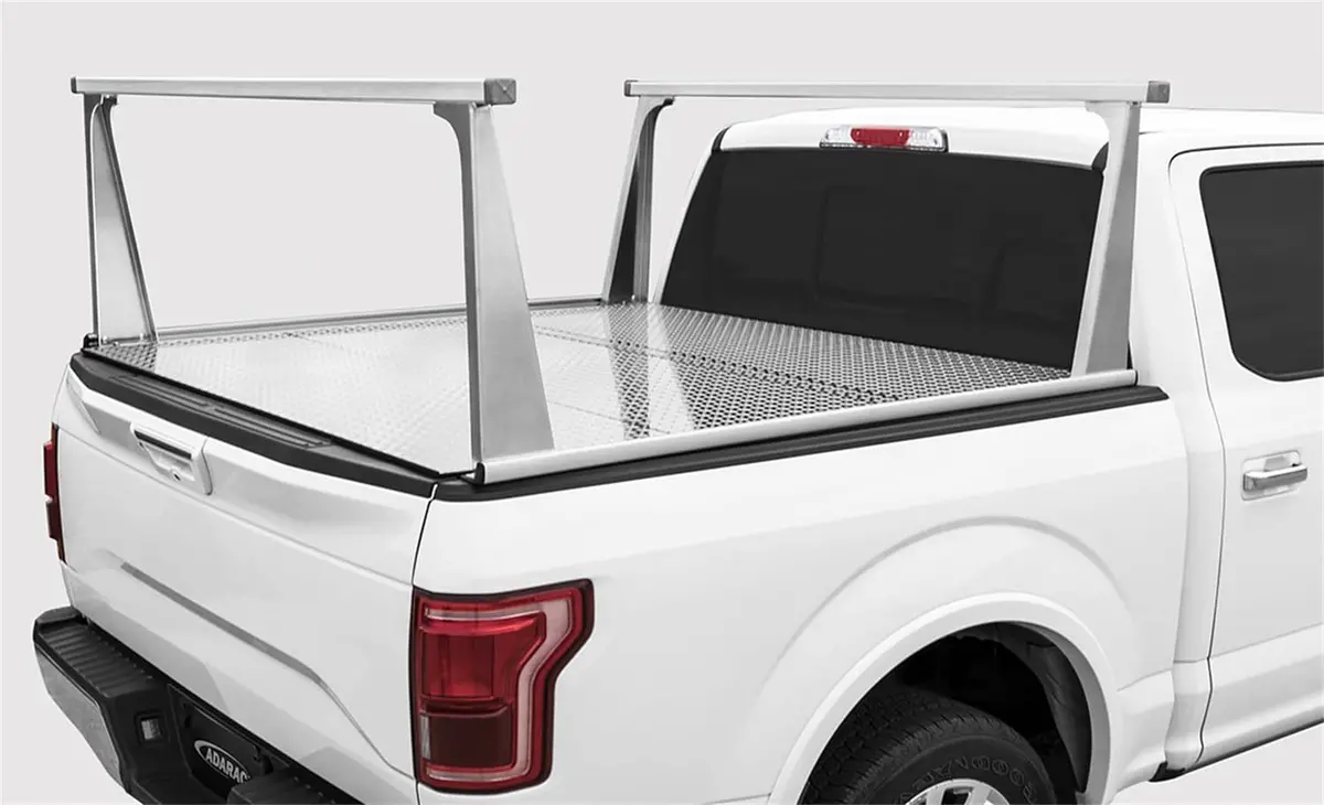 Adarac Silver Aluminum Pro Bed Rack 19-26 Gm 1500 6'7" 1