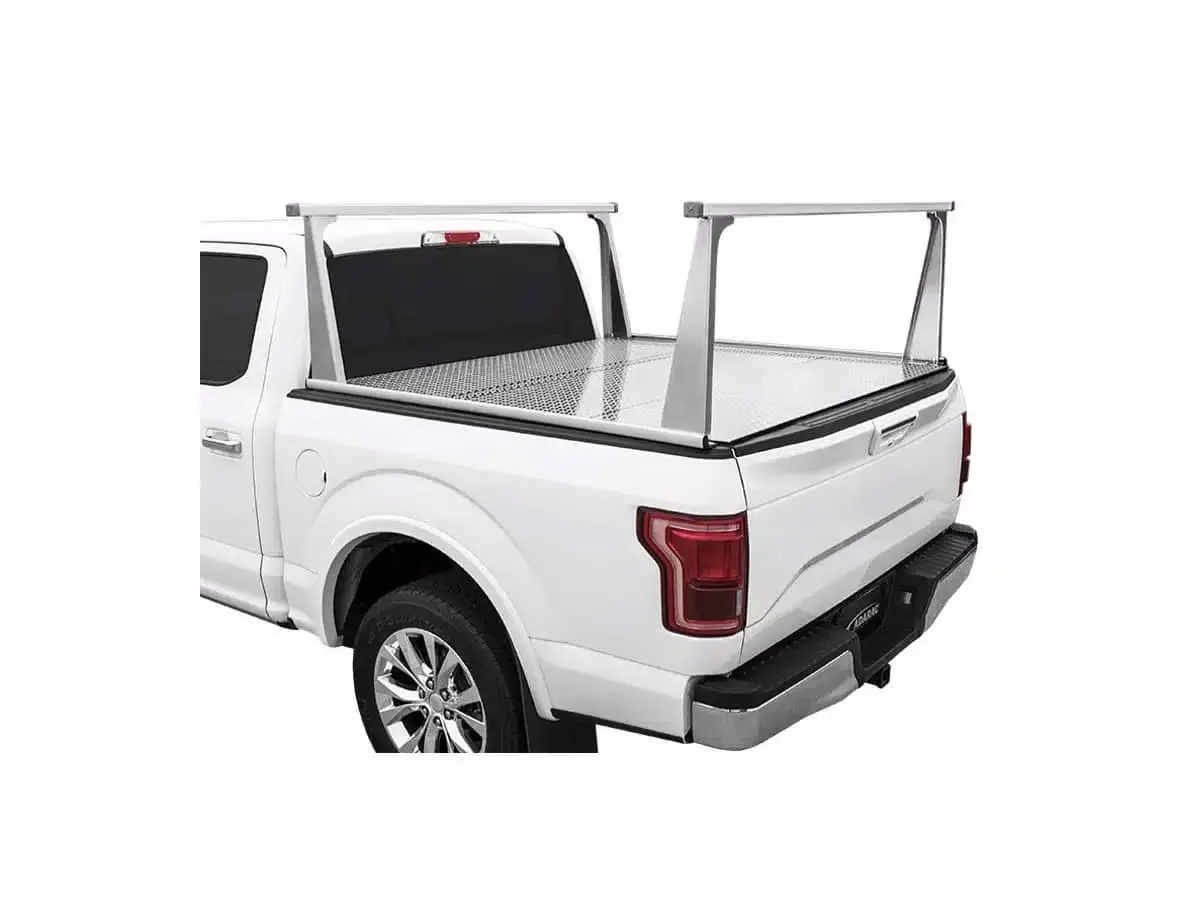 Adarac Silver Aluminum Pro Bed Rack 23-26 Col/Can 5' 1