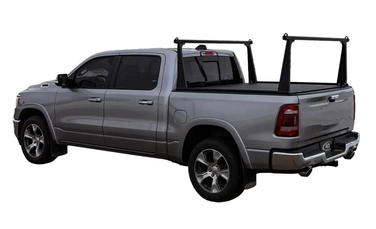 Adarac Silver Aluminum Pro Bed Rack 22-26 Tundra 6.5' 1