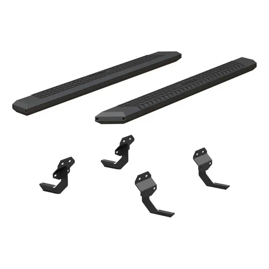 Black Avantedge Side Bars 15-25 F150/17-26 S/Duty Extended Cab 1