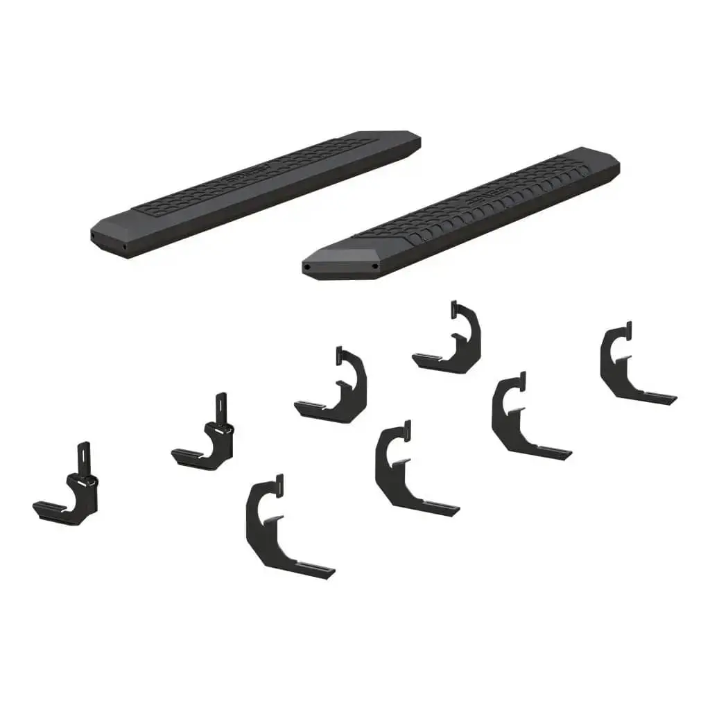 Black Avantedge Side Bars 07-19 Gm Hd Diesel Regular Cab 1