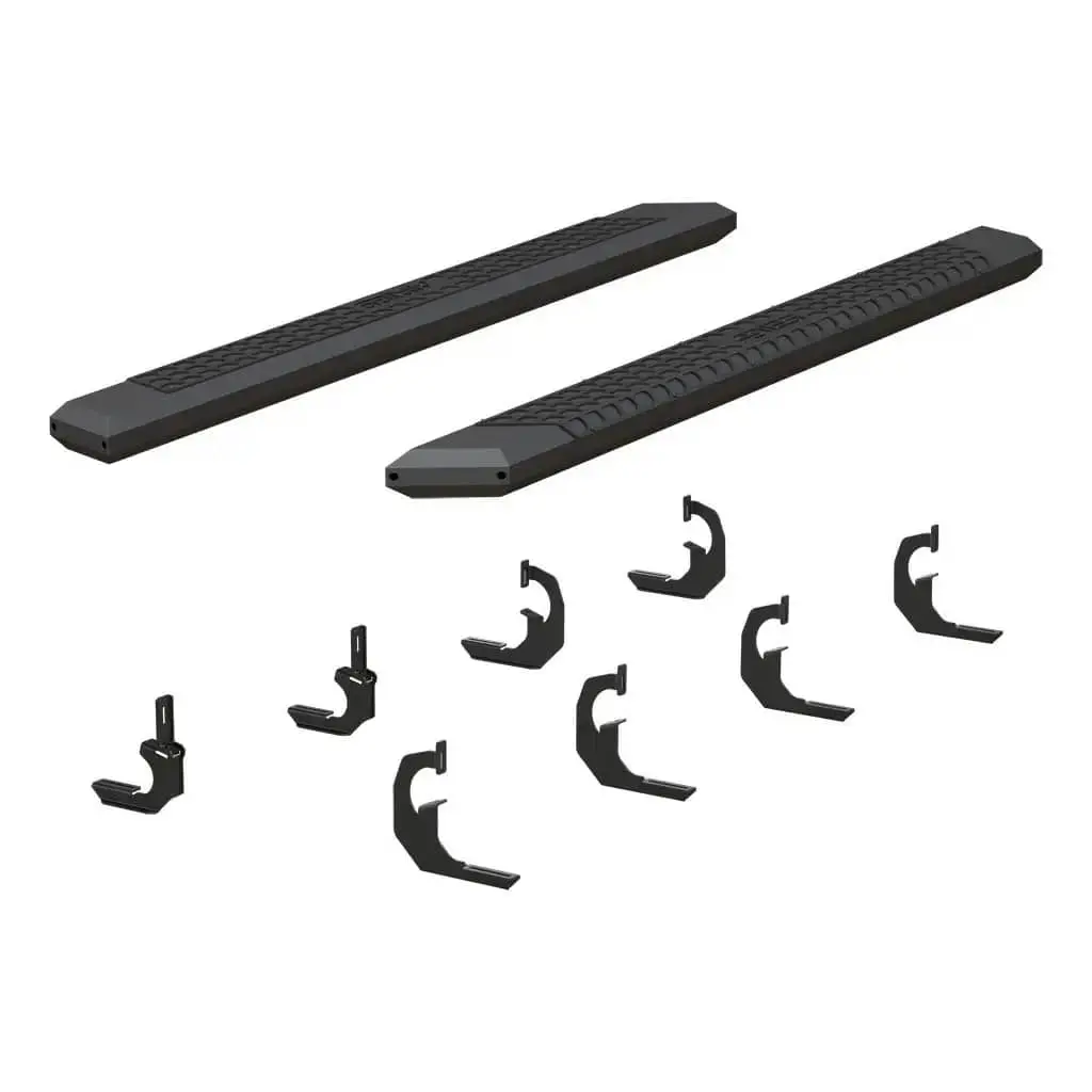 Black Avantedge Side Bars 07-19 Gm Hd Diesel Extended Cab 1