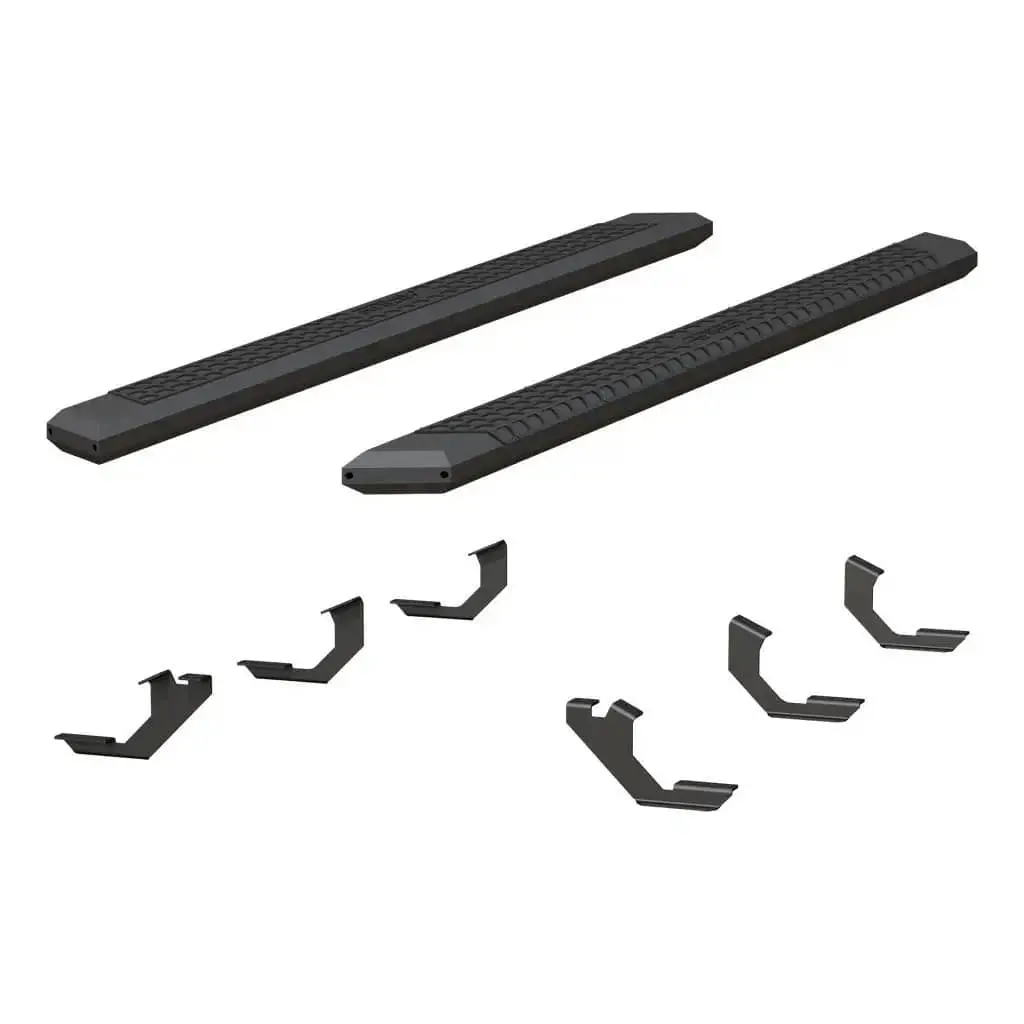 Black Avantedge Side Bars 05-23 Tacoma Double Cab 1