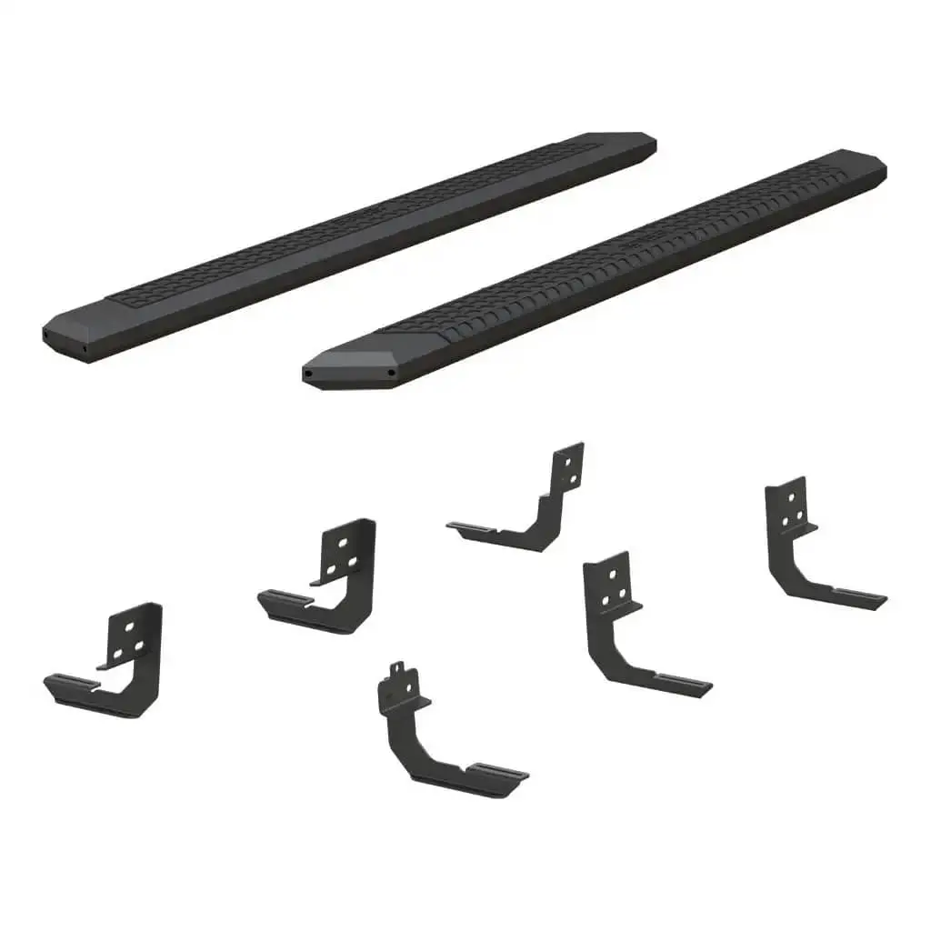 Black Avantedge Side Bars 10-25 Ram 2500/3500 Mega Cab 1