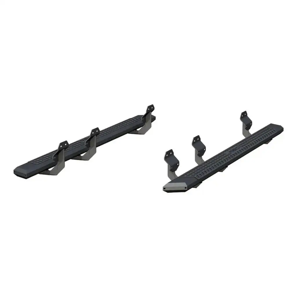 Black Avantedge Side Bars 15-25 F150/17-26 S/Duty Crew Cab 1