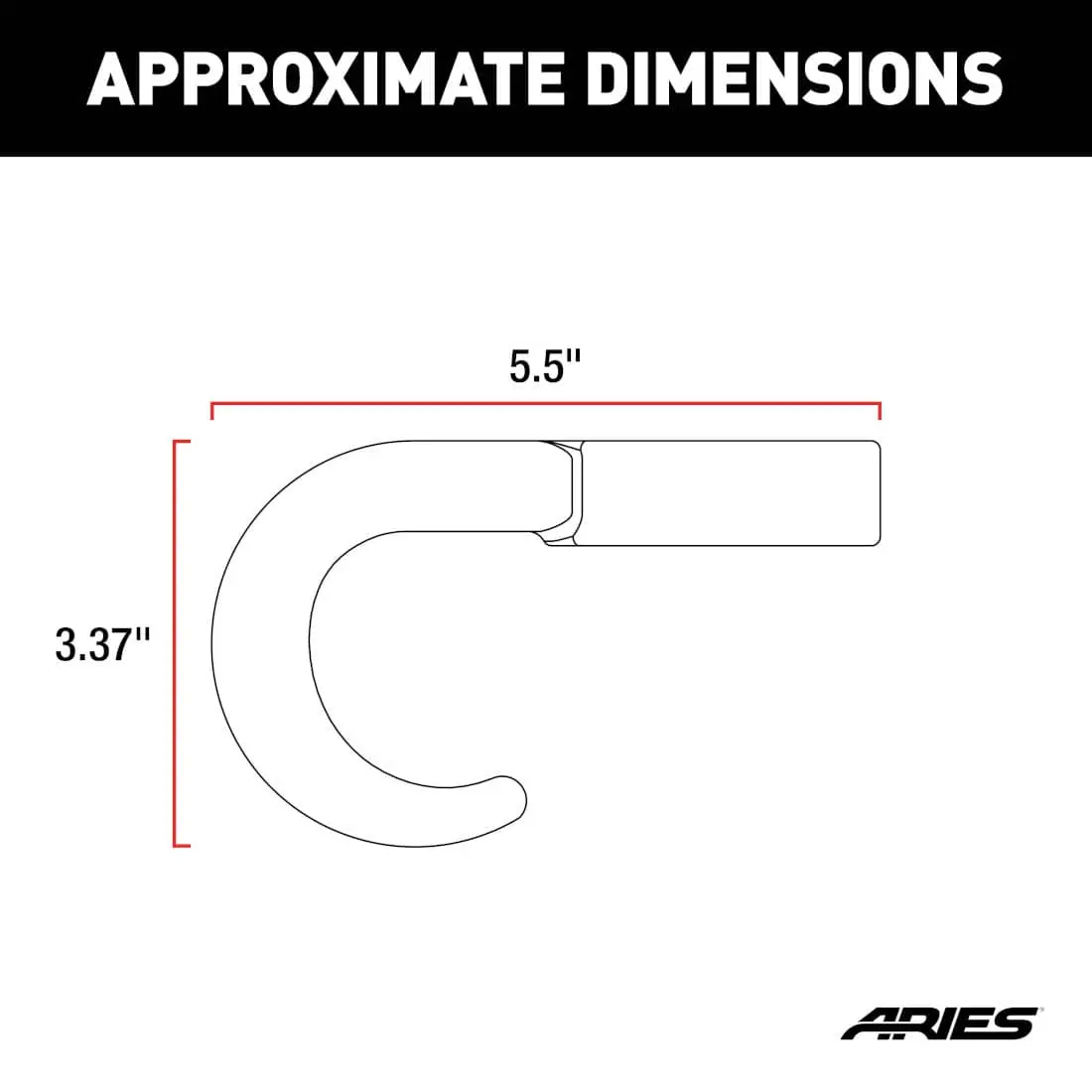 Tow Hooks & Brackets  Dodge Ram 10-13 2500/3500 Crew/Mega 1