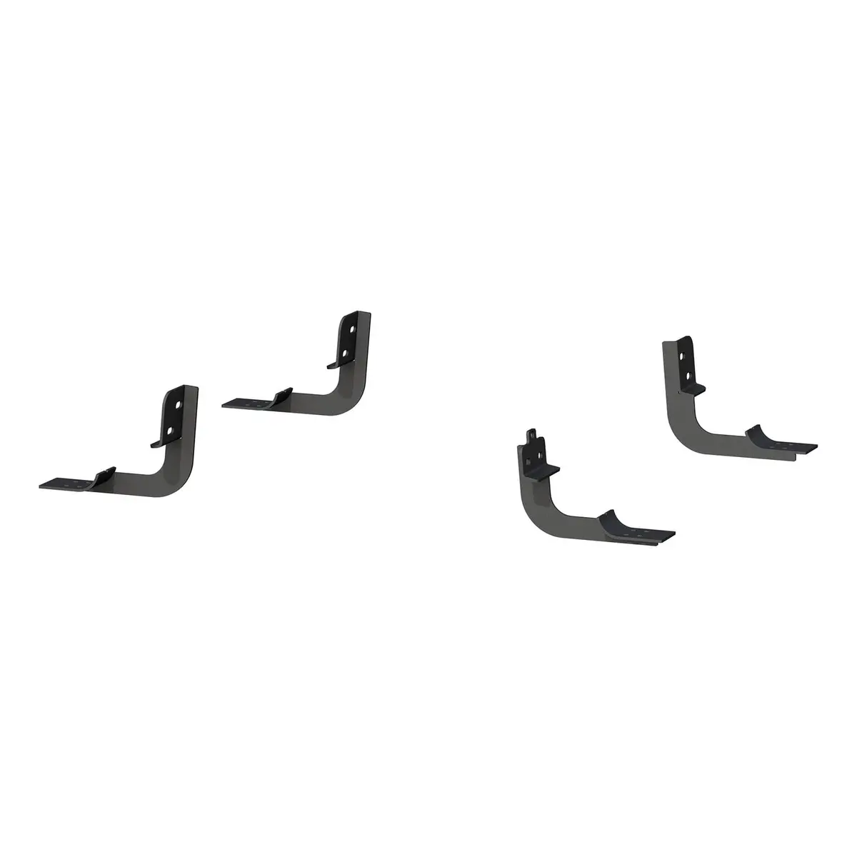 6" Oval Side Bar Mounting Brackets 16-18 Ram 1500/16-24 2500/3500 Reg.Cab 1