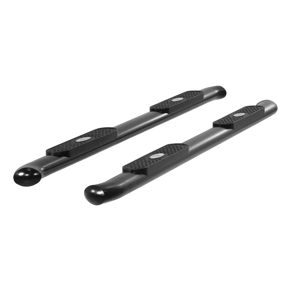 4" Black Cab Length Side Bars 09-14 F150 Crew Cab 1