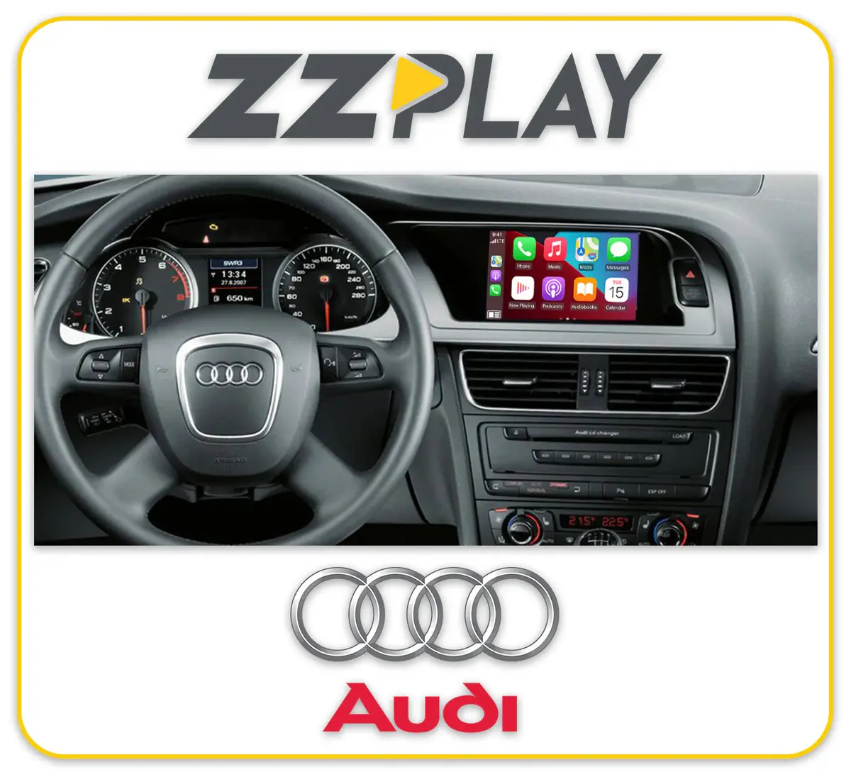 Wireless Carplay/Android Auto Interface (Audi A4, A5, Q5) It3-Mmi3g-A4 1