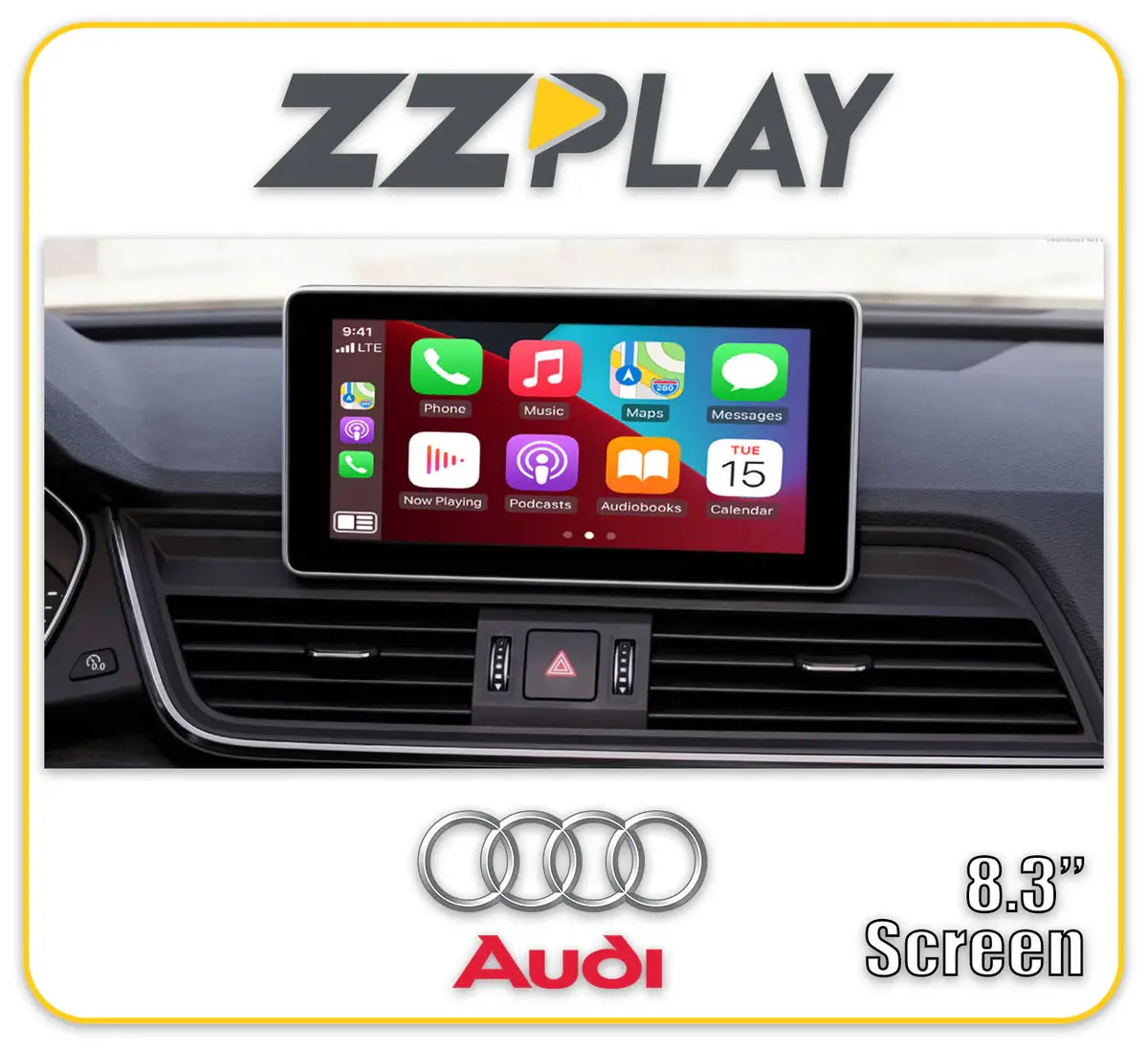 Wireless Carplay/Android Auto Interface (Audi 8.3'' Screen) It3-Mib2-83 1