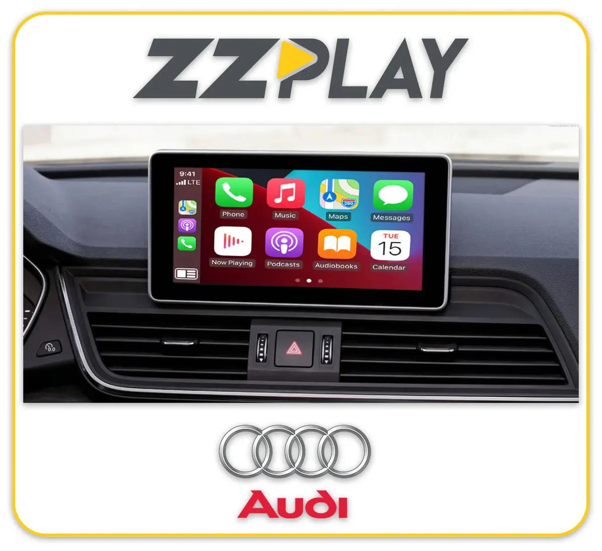 Wireless Carplay/Android Auto Interface (Audi 5'' & 7'' Screen) It3-Mib2 1
