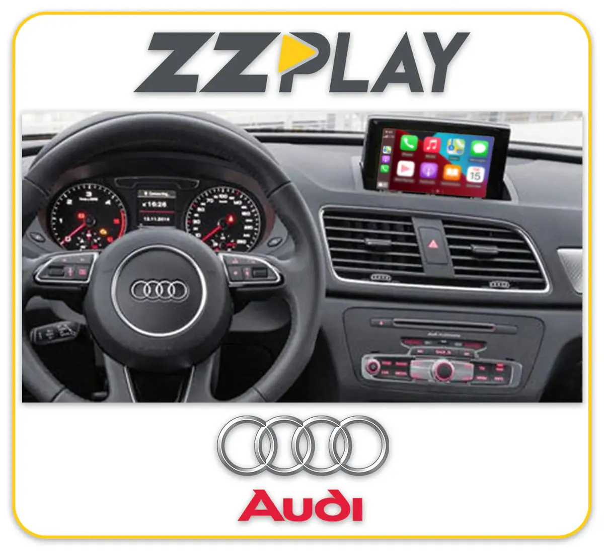 Wireless Carplay/Android Auto Interface (Audi Q3, Sq3) It3-Mmi3g-Q3n 1