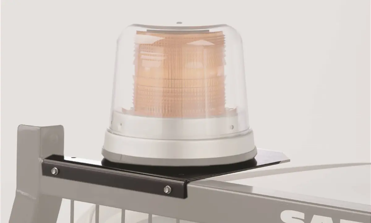 Safety Rack Light Bracket; Universal; 10.5 In. X 11.5 In. Base 1