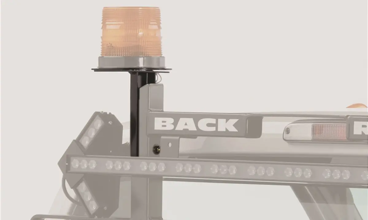 Utility Light Bracket; Universal; 6.5 In. Base, Drivers Side 1