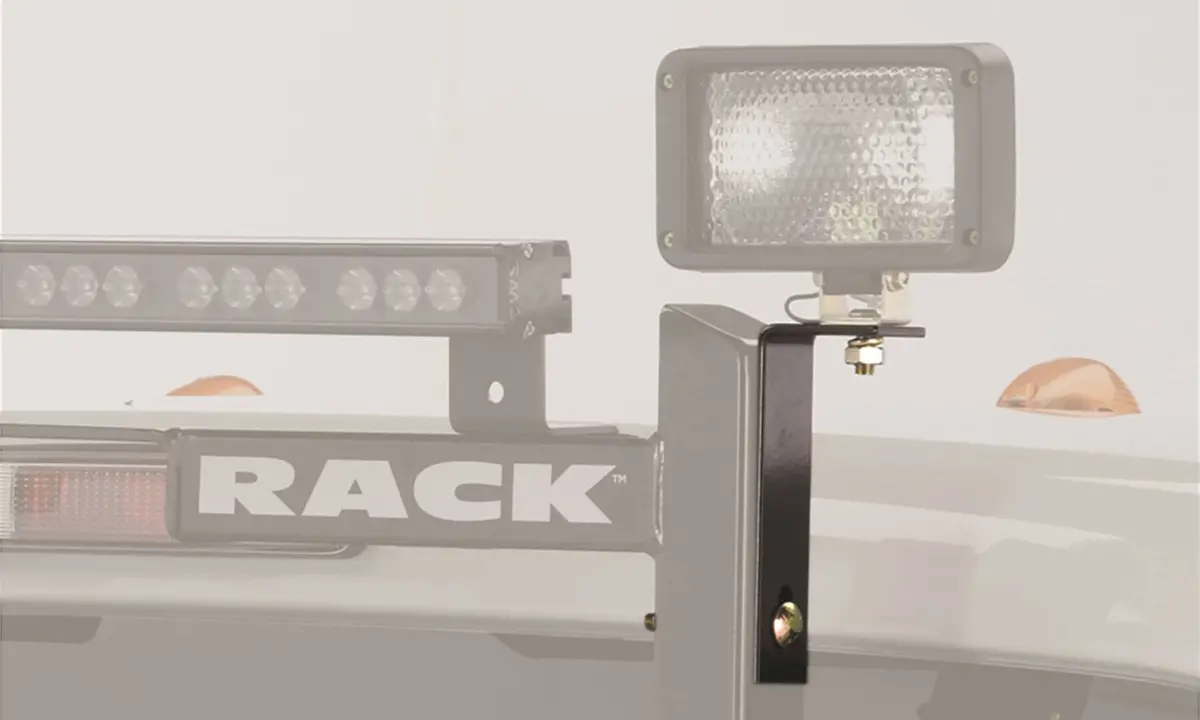 Sport Light Bracket; Pair; L Bracket Kit; Backrack And Safety Rack ; 1