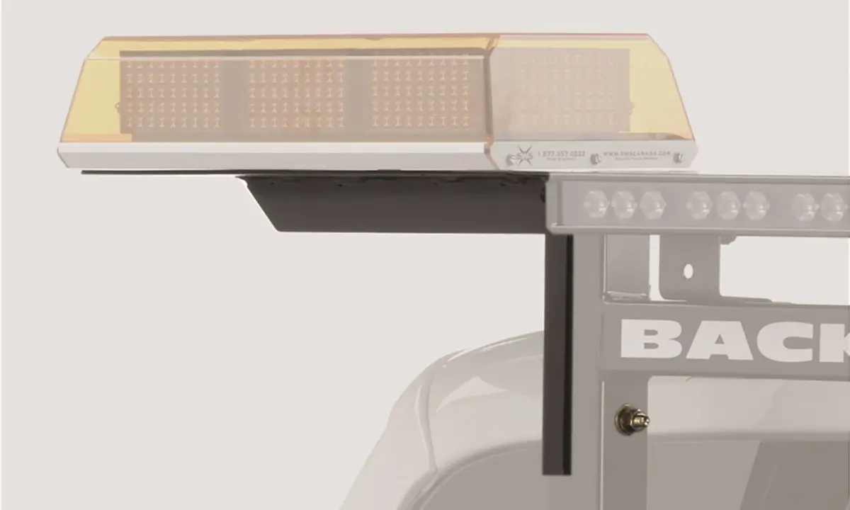 Utility Light Bracket; Universal; 16In. X 7In. Rectangle 1