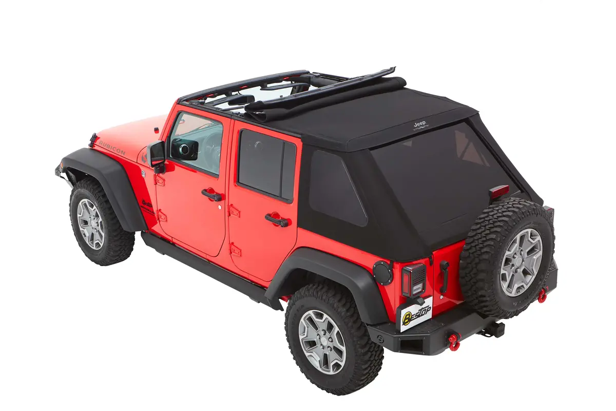 Jeep(R) Trektop - '07-18 Wrangler Jk 4-Door (Black Twill) 1