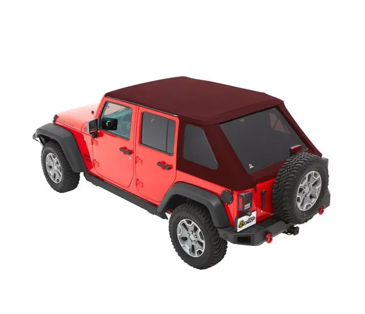 Trektop - '07-18 Wrangler Jk 4-Door (Crushed Red Pepper Twill) 1