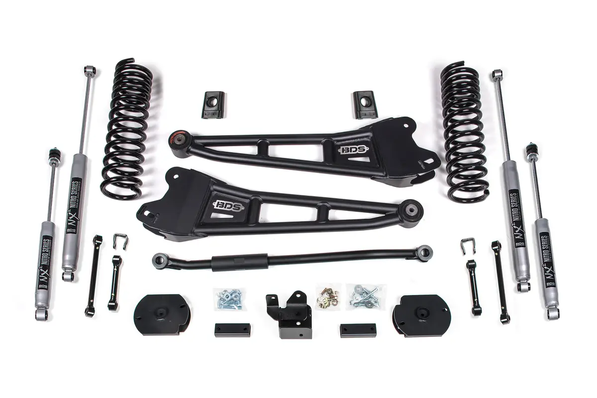 2019-2022 Ram 2500 3In. Radius Arm Lift - Nx2 Shocks - Diesel Engine 1