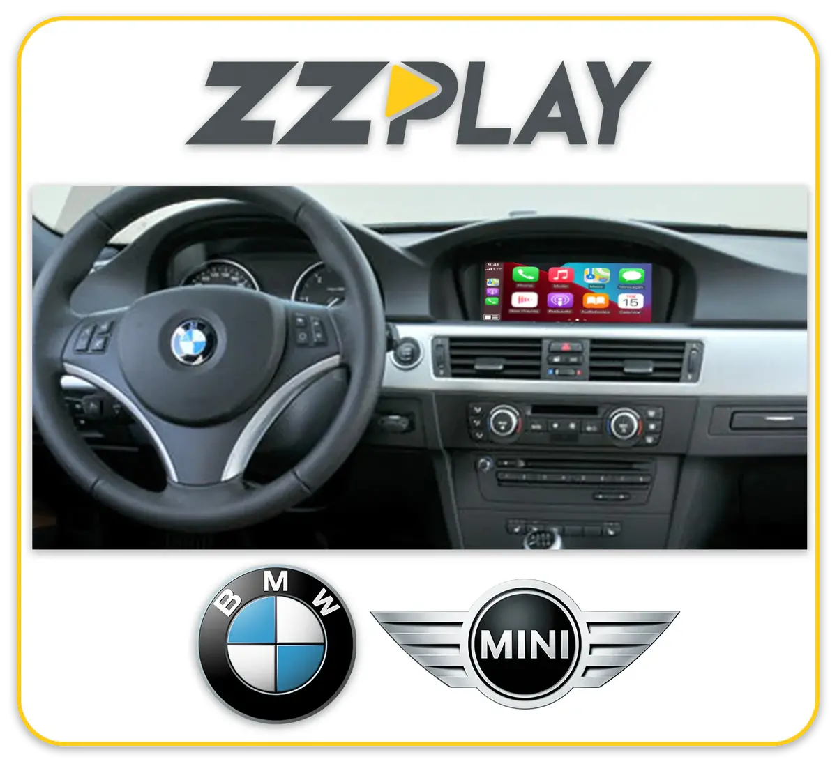 Wireless Carplay/Android Auto Interface (Bmw & Mini) It3-Cic 1