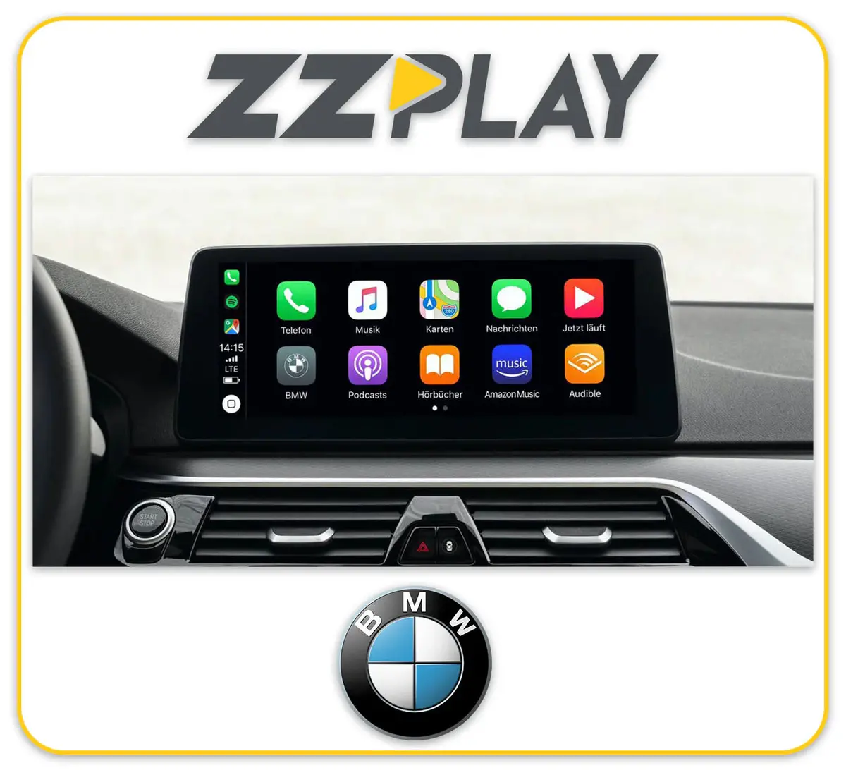 Wireless Carplay/Android Auto Interface (Bmw I3, I8) It3-Nbt-I 1