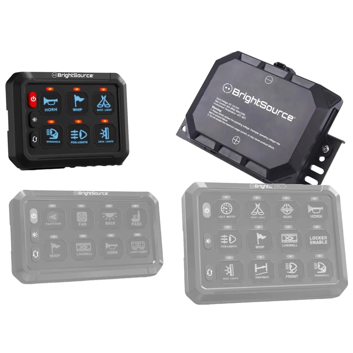 6 Gang Multifunctional Switch Kit 1