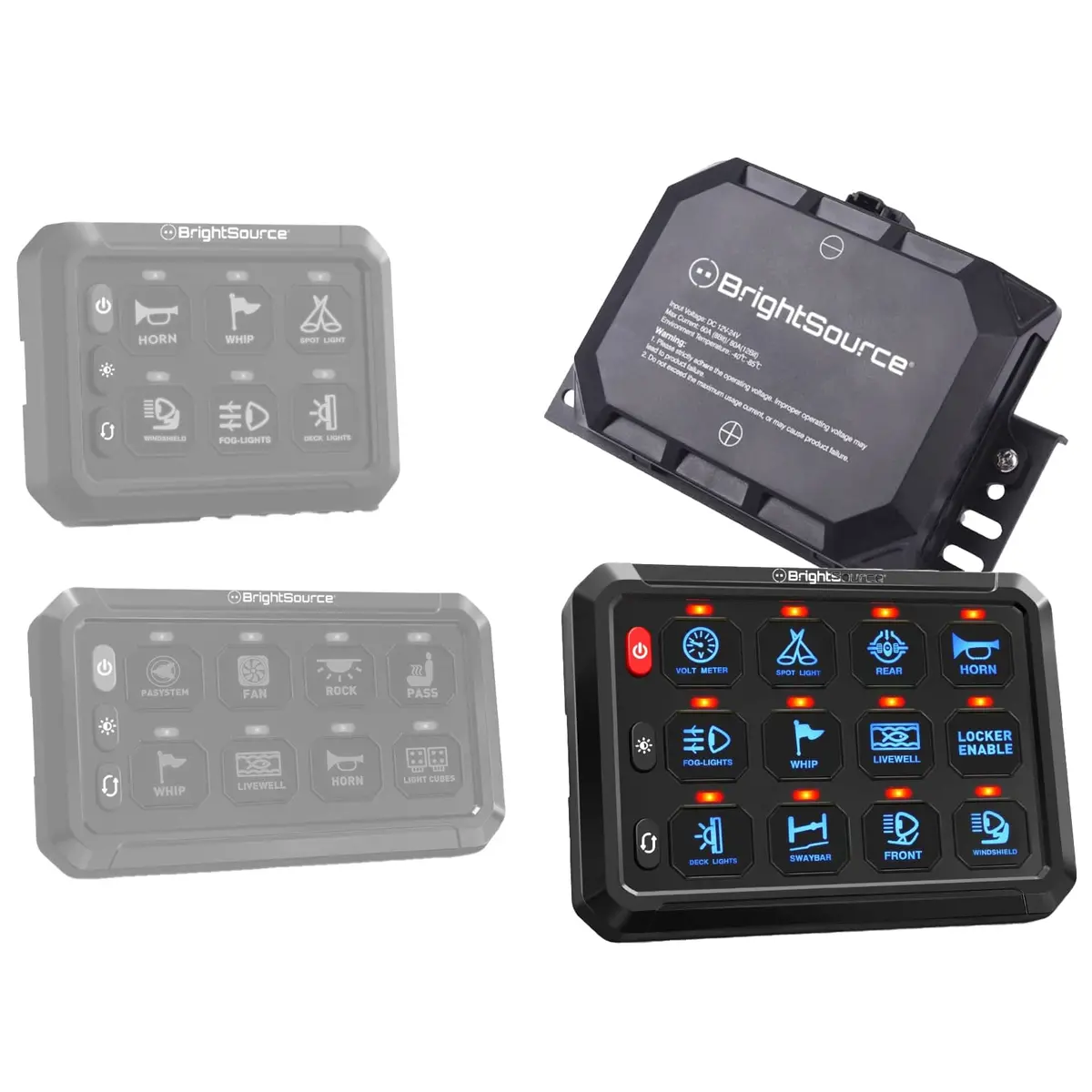 12 Gang Multifunctional Switch Kit 1