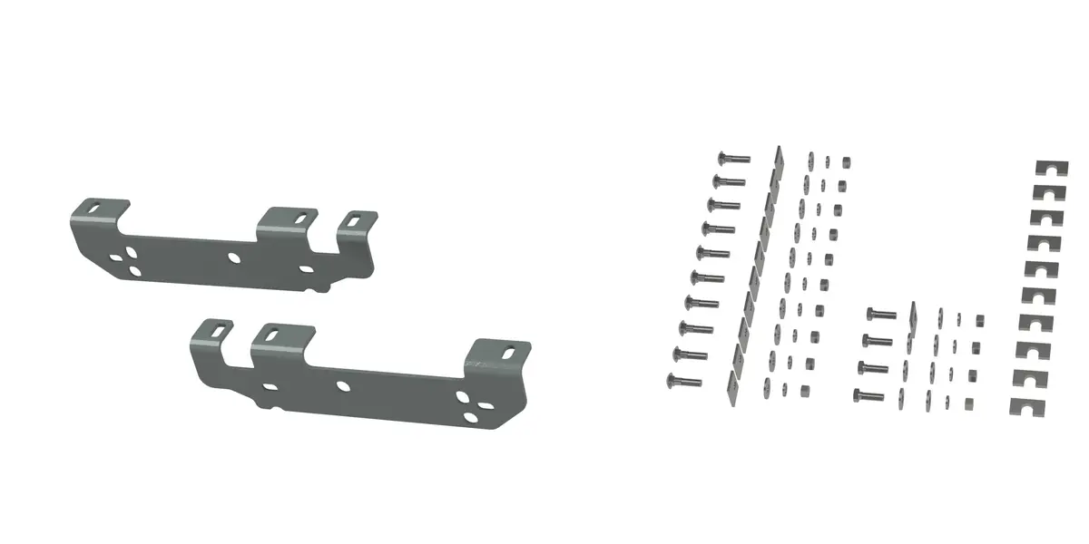 Rail Install Brackets 11-16 S/Duty 1