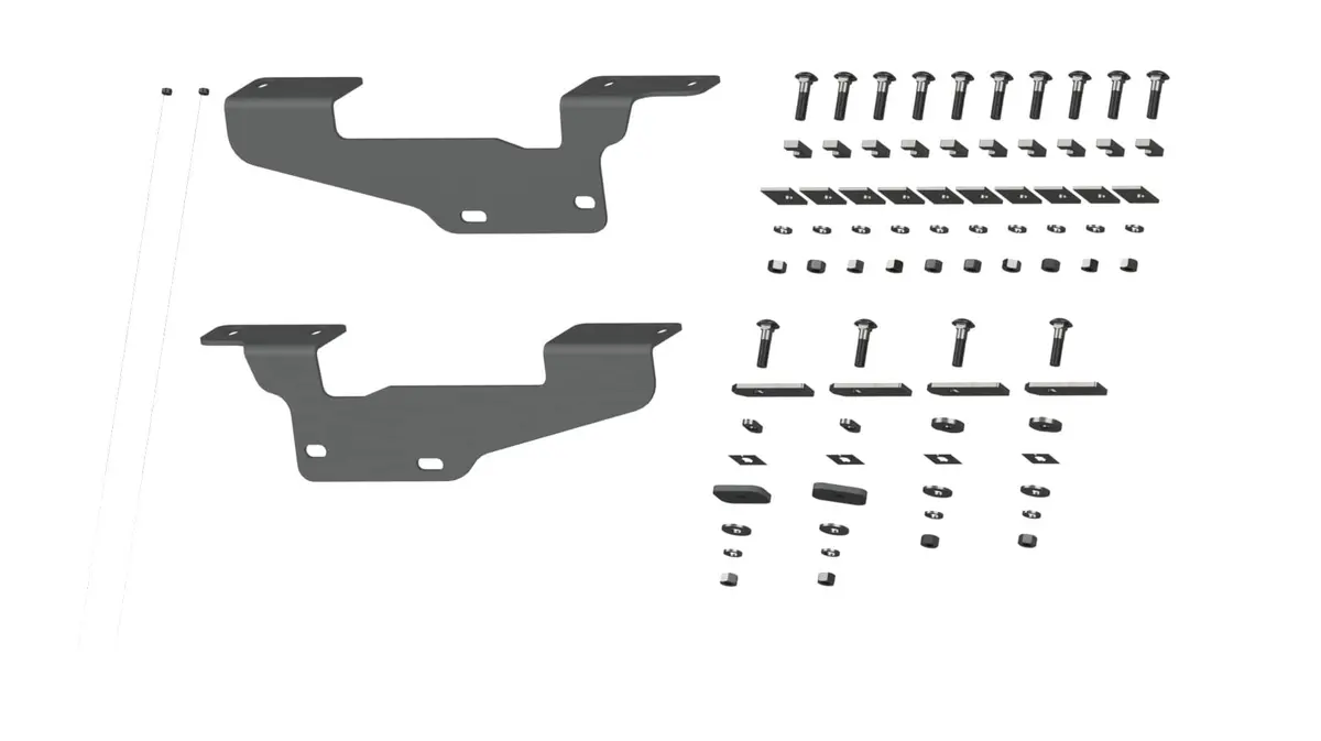 Rail Install Brackets 15-25 F150 1