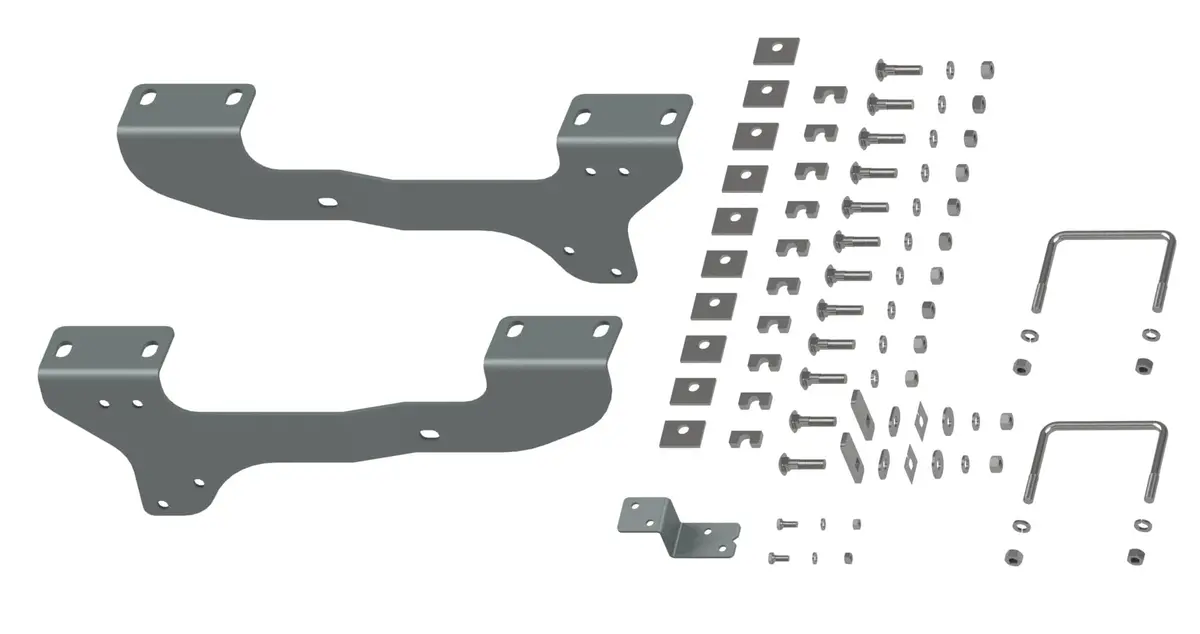 Rail Install Brackets 07-18 Gm 1500 1