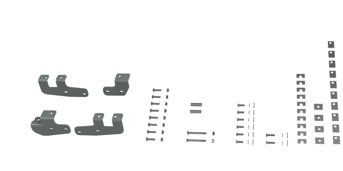 Rail Install Brackets 14-24 Ram 2500 1