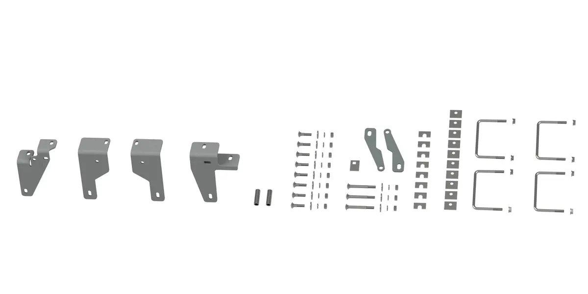 Rail Install Brackets 13-24 Ram 3500 1