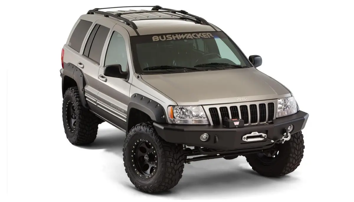 Cut-Out Fender Flares Black Textured Finish 4-Piece Set 1