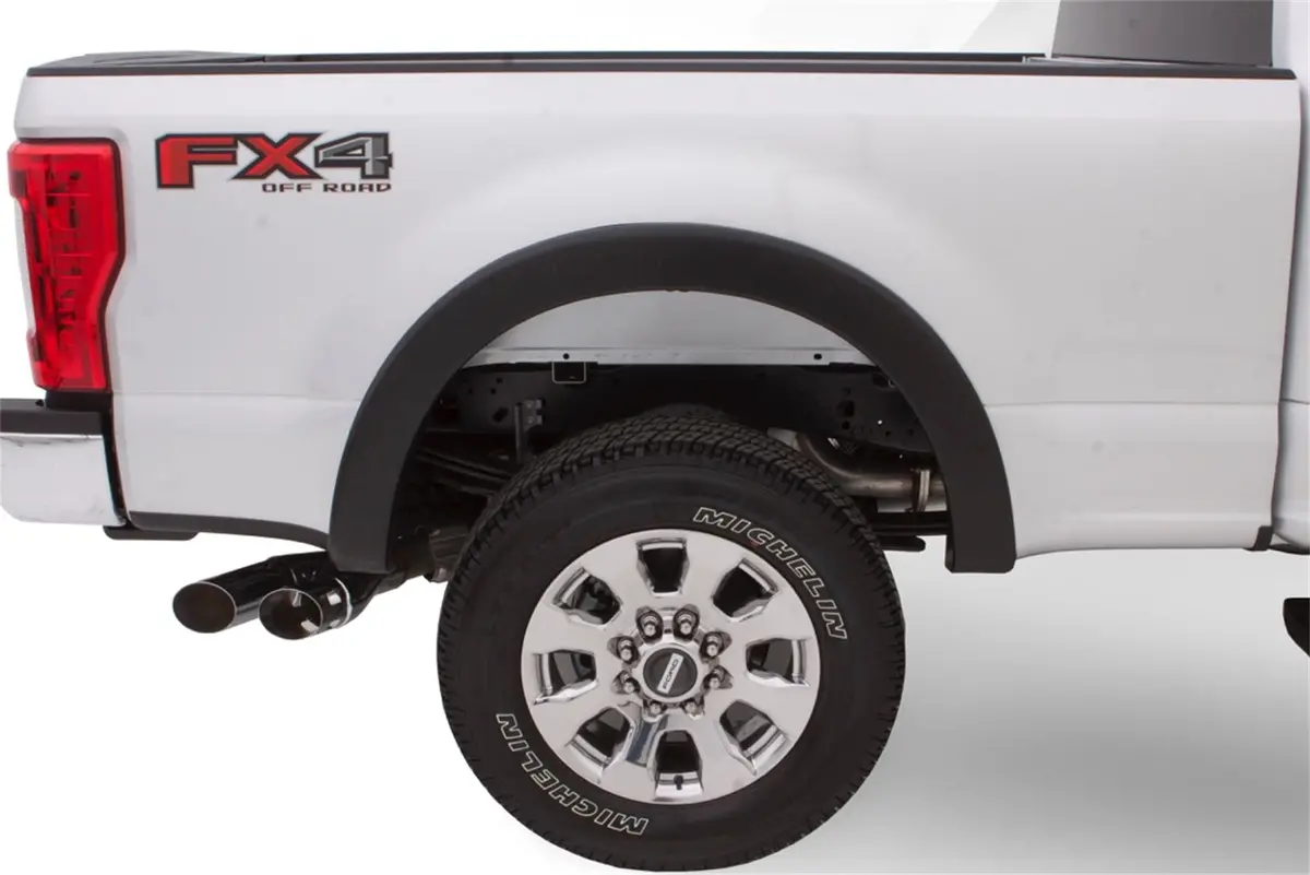 Oe Style Fender Flares Black Smooth Finish 4-Piece Set 1