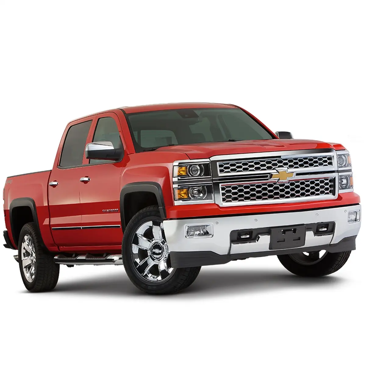 Oe Style Fender Flares Black Smooth Finish 4-Piece Set 1