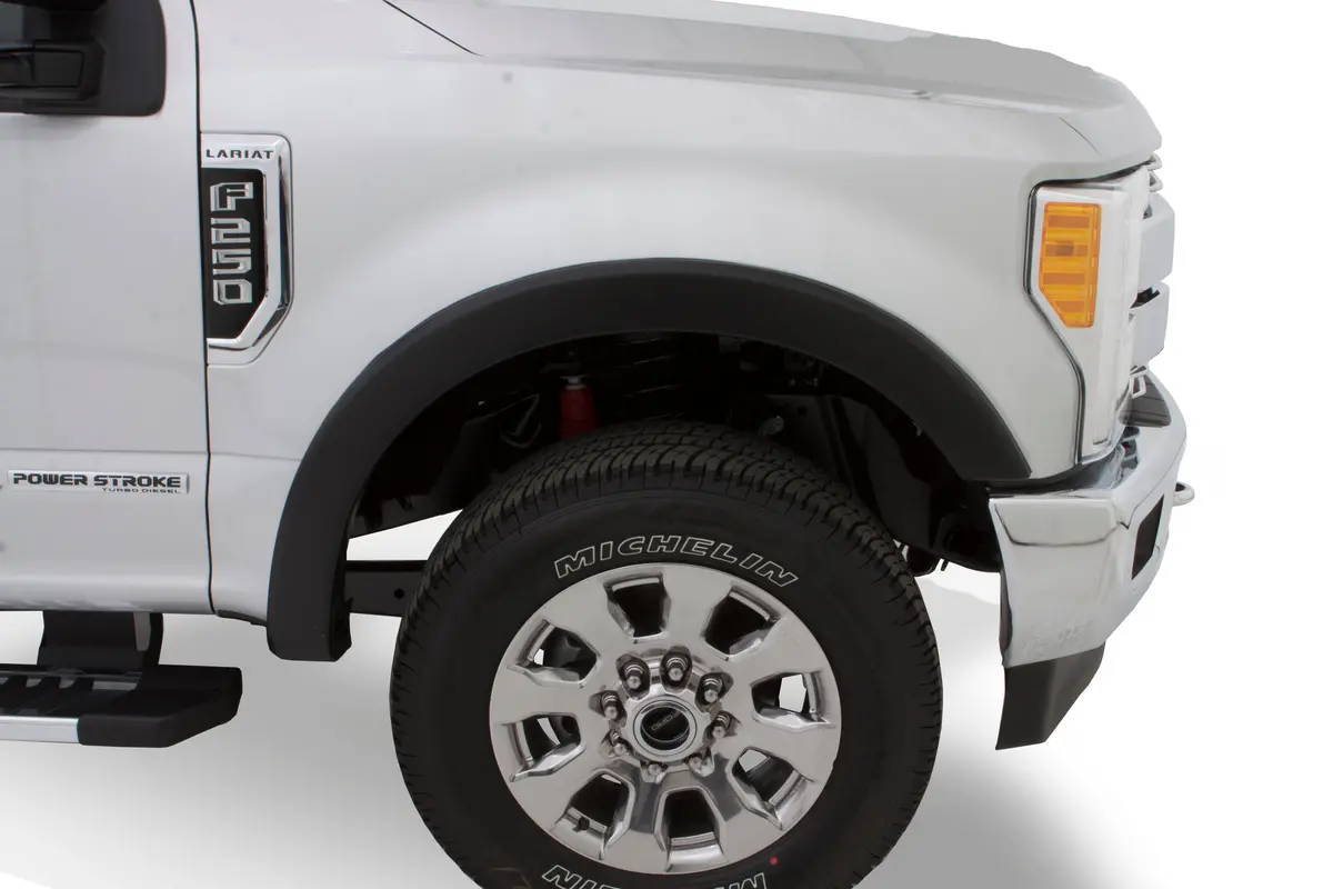 Oe Style Fender Flares Black Smooth Finish 4-Piece Set 1
