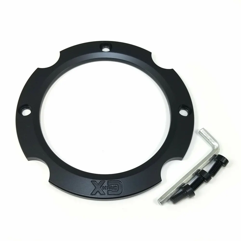 Xs Cap Ring 4X156 - Anodized Satin Black 1