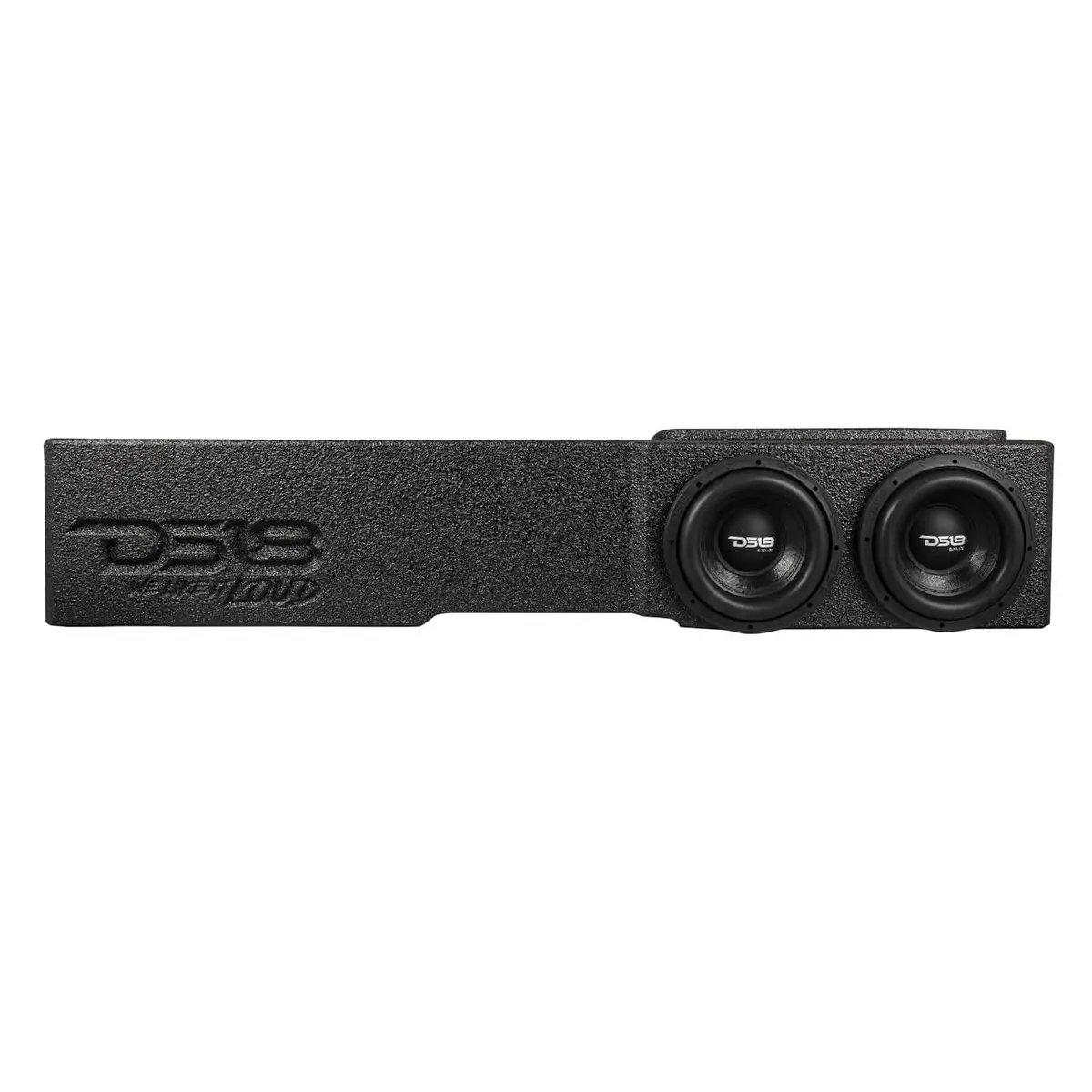 Direct Fit Underseat Subwoofer Enclosure With 2 8" Subwoofers 09-24 F150/ 17-24 Super Duty/ 07-24 Silverado/Sierra Crew Cab 1