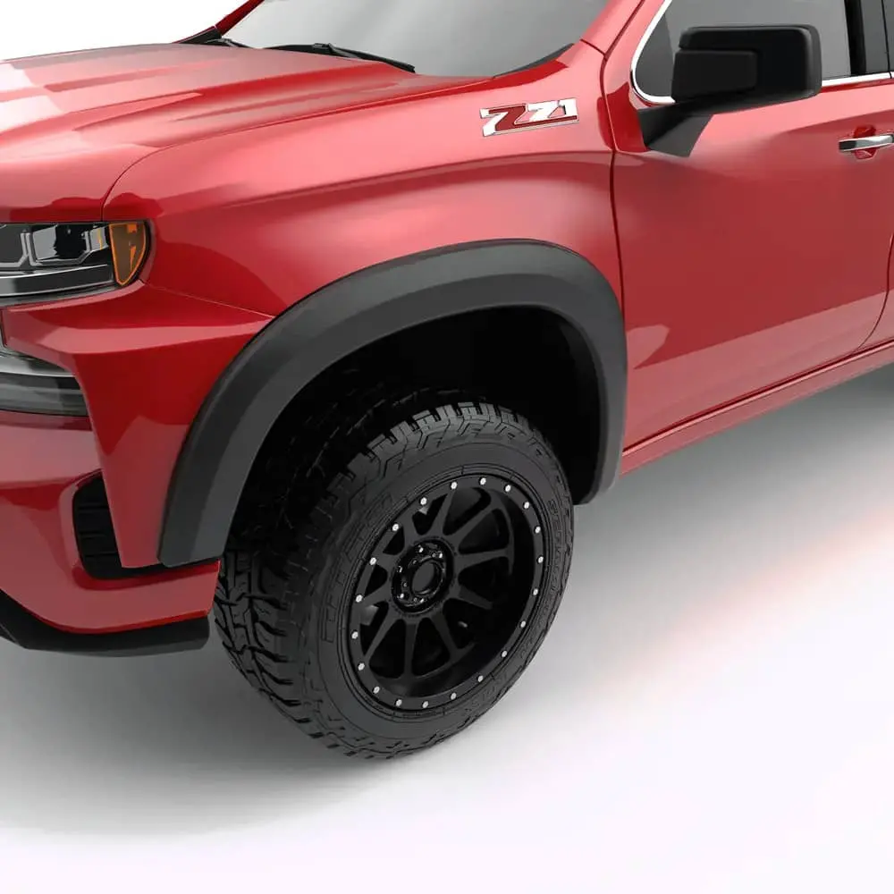 Standard Fender Flares (4) 19-22 Chev 1500 1