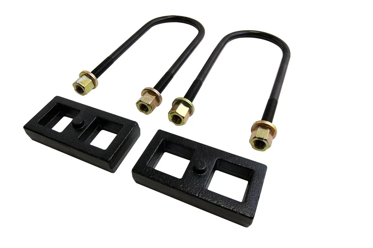 1 Inch Lift Aluminum With 2 Blocks/ 4 U-Bolts/ Hardware 1