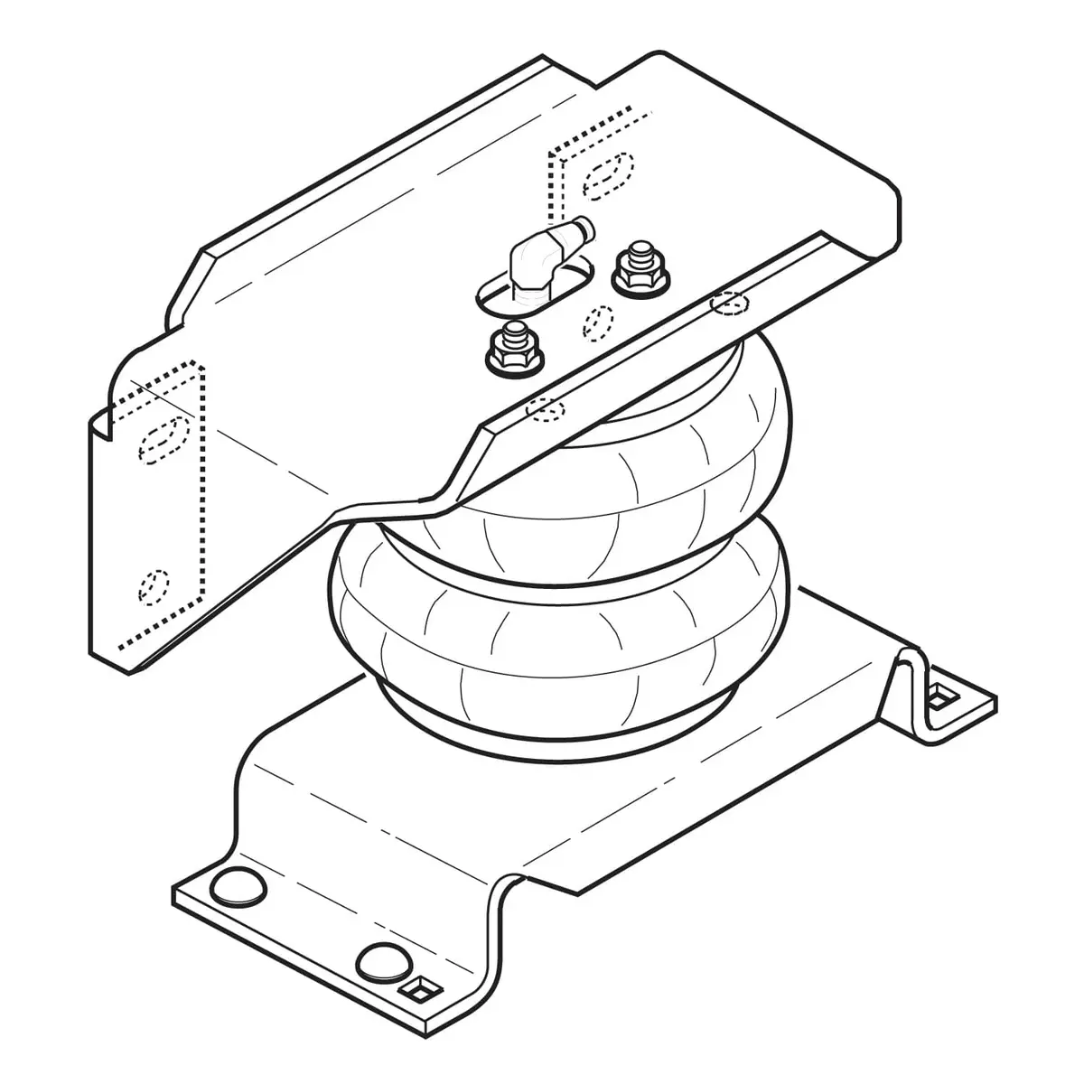 Air Spring 99-26 F350/F450 S/Duty Cab & Chassis 1