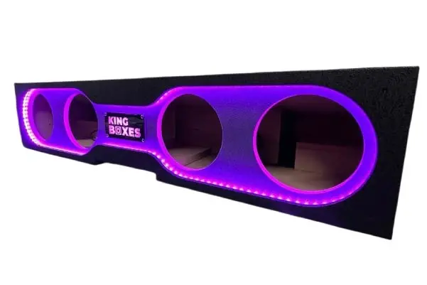 19-25 Silverado/Sierra Crew Cab Dual 8"Side Port, Rgb Face 1