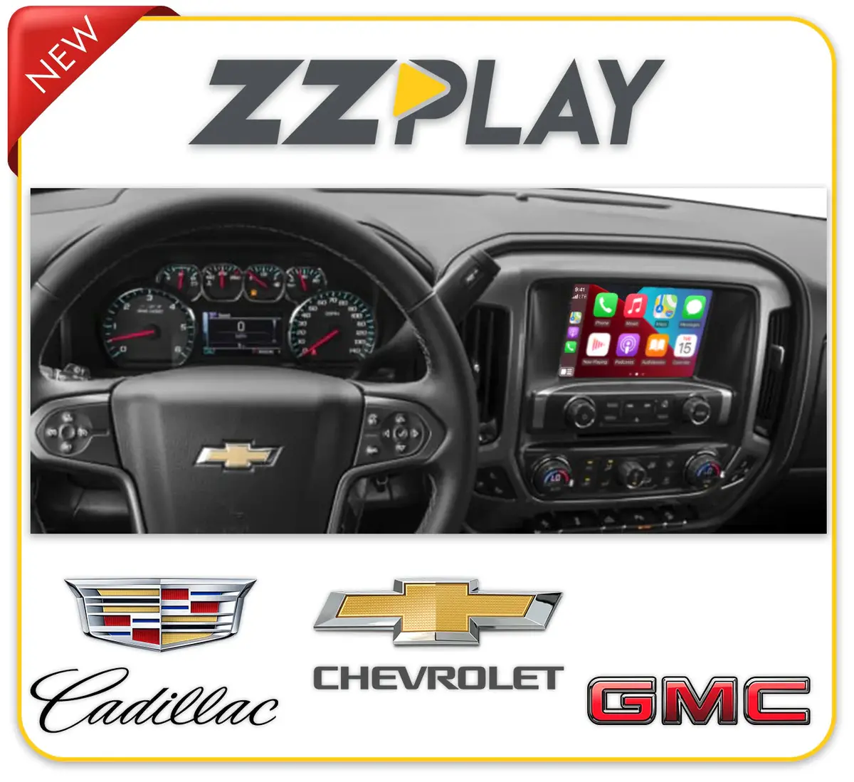 Wireless Carplay/Android Auto Interface (Cadillac, Chevrolet, Gmc) Itz-Mylink 1