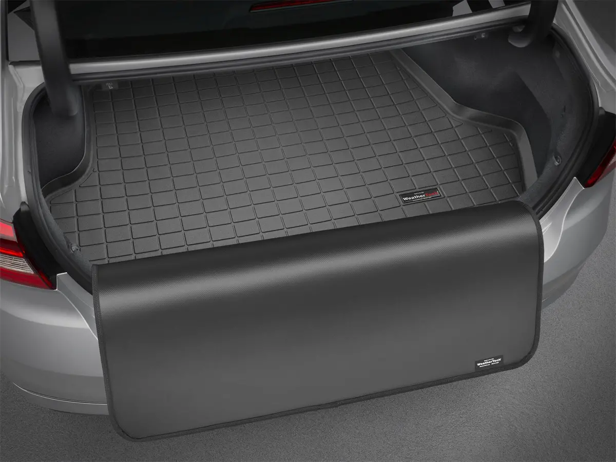 Cargo Liner W/Bumper Protector; Gray; Behind 2Nd Row Seating; 1
