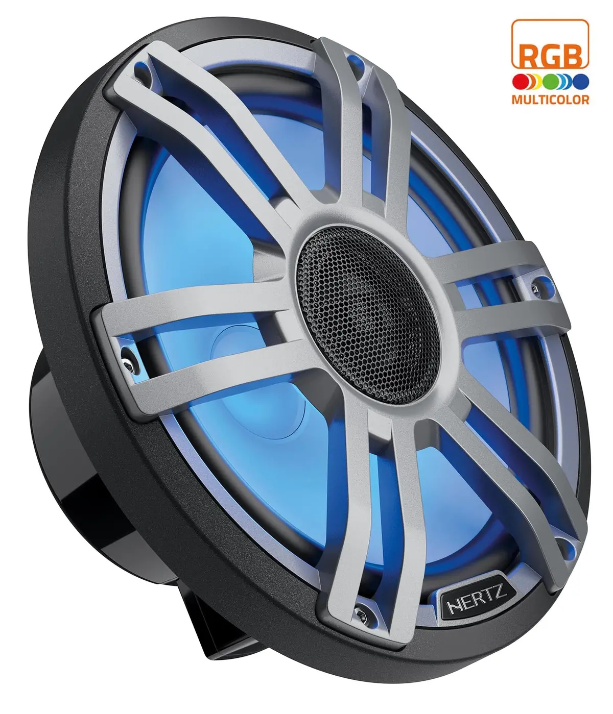 Speaker Marine 8.0" Hmx Series - Gray (Led) 1