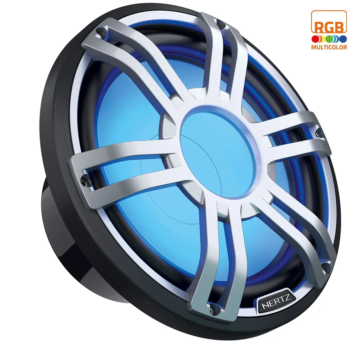 Marine Subwoofer 12" - Gray (Led) 1