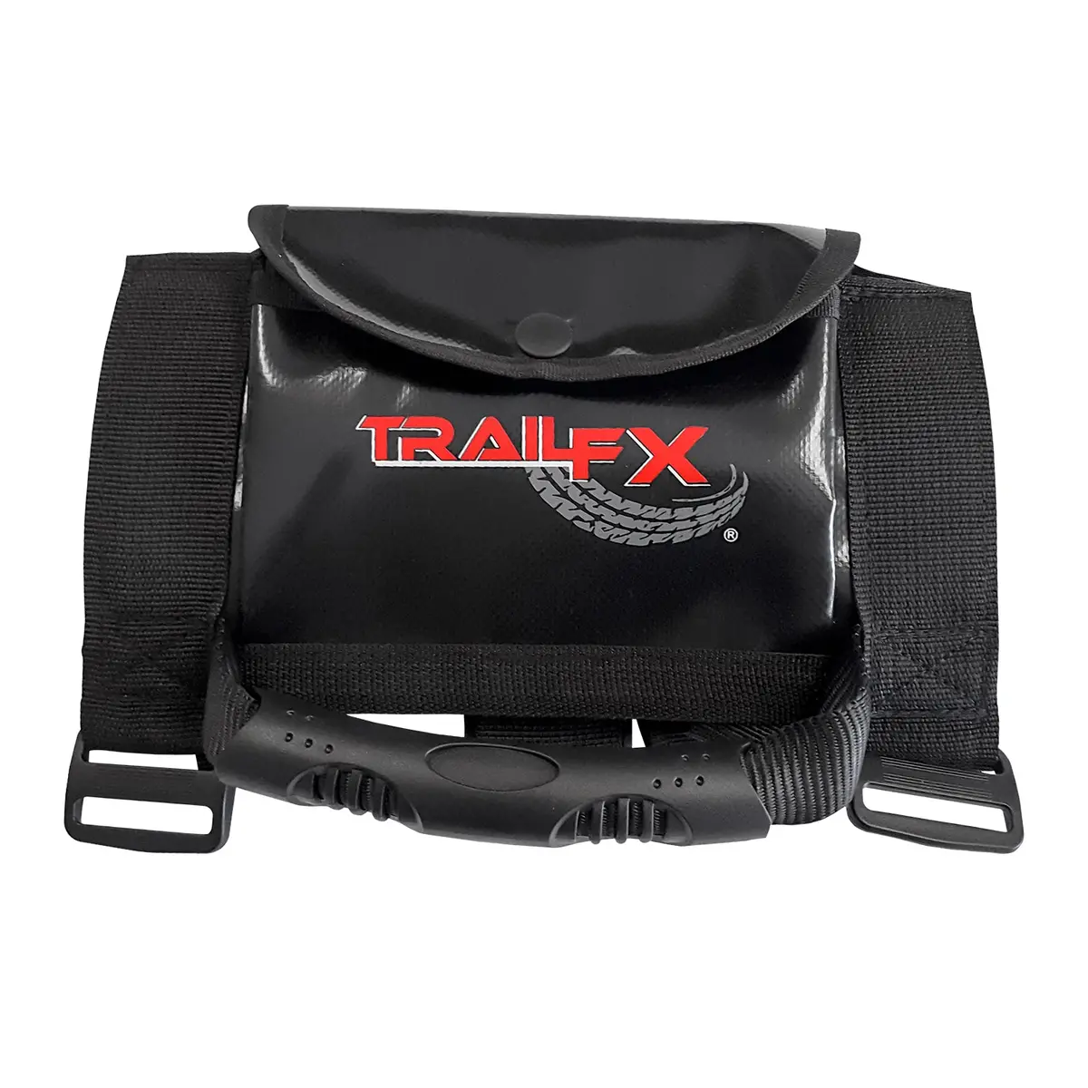 Set Of 2 Mounts To 2-3 Inch Roll Bar Black With Trail Fx Logo On Pouch 1